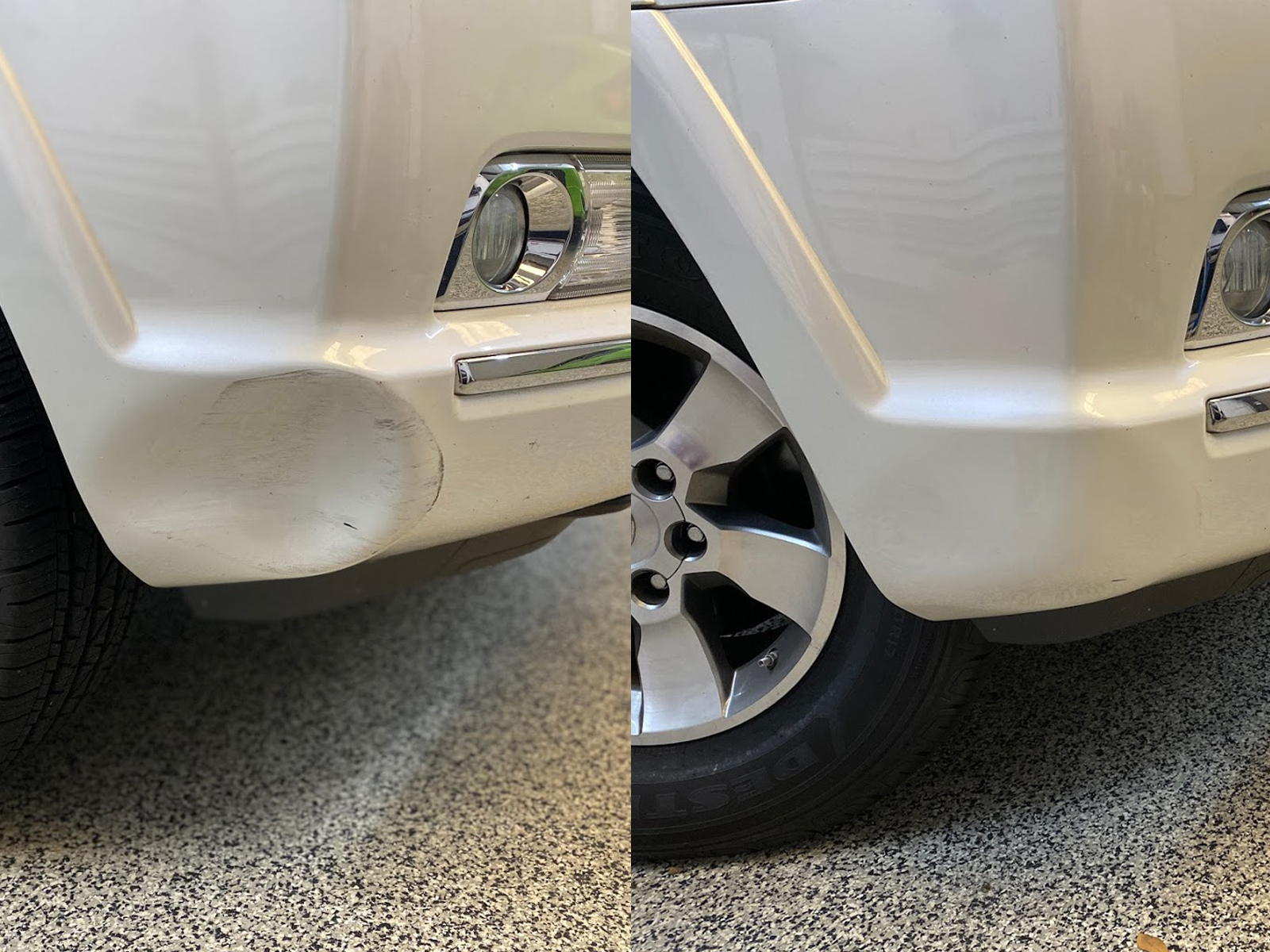 Jacksonville Florida Paintless Dent Repair Bumper Repair